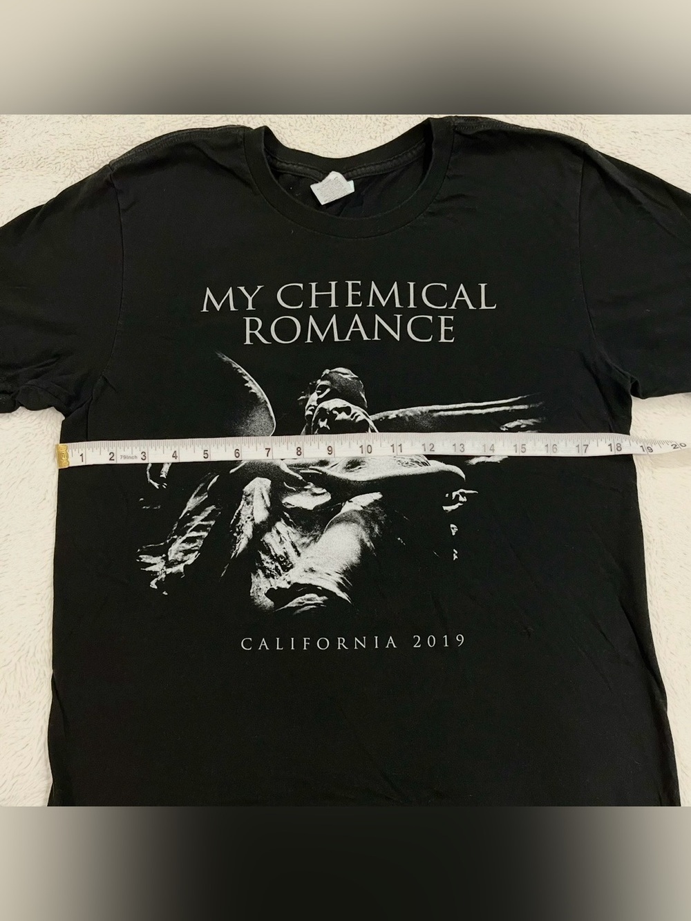 My Chemical Romance Black Graphic Tee - California 2019 - Picture 2 of 5